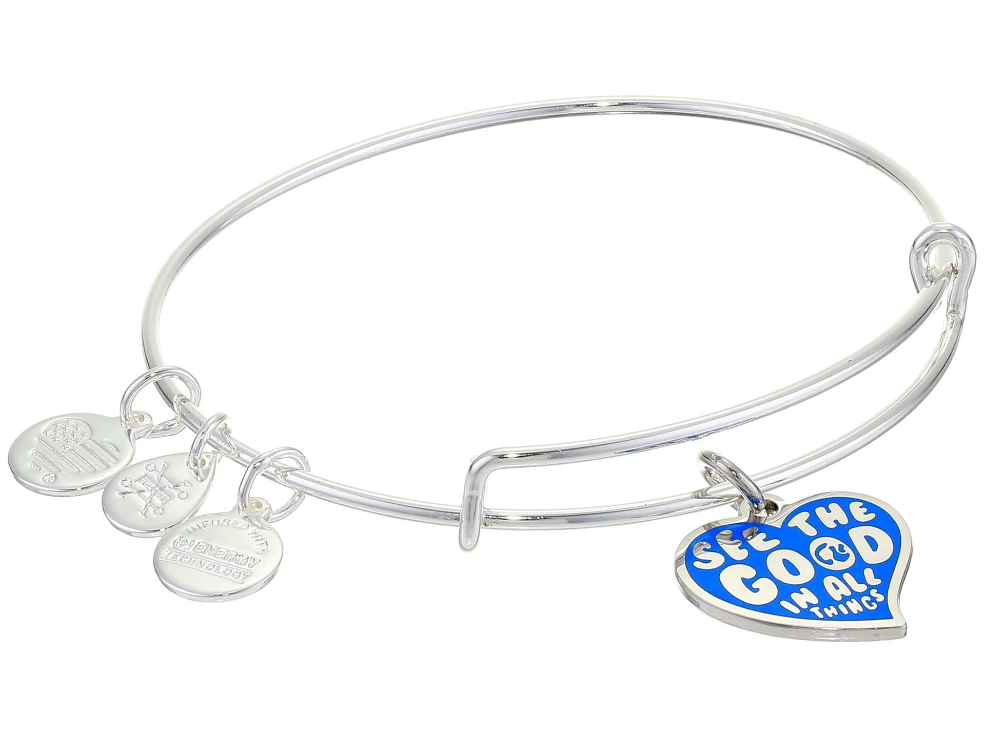 Alex and Ani Barbie Charm Bangle Bracelet