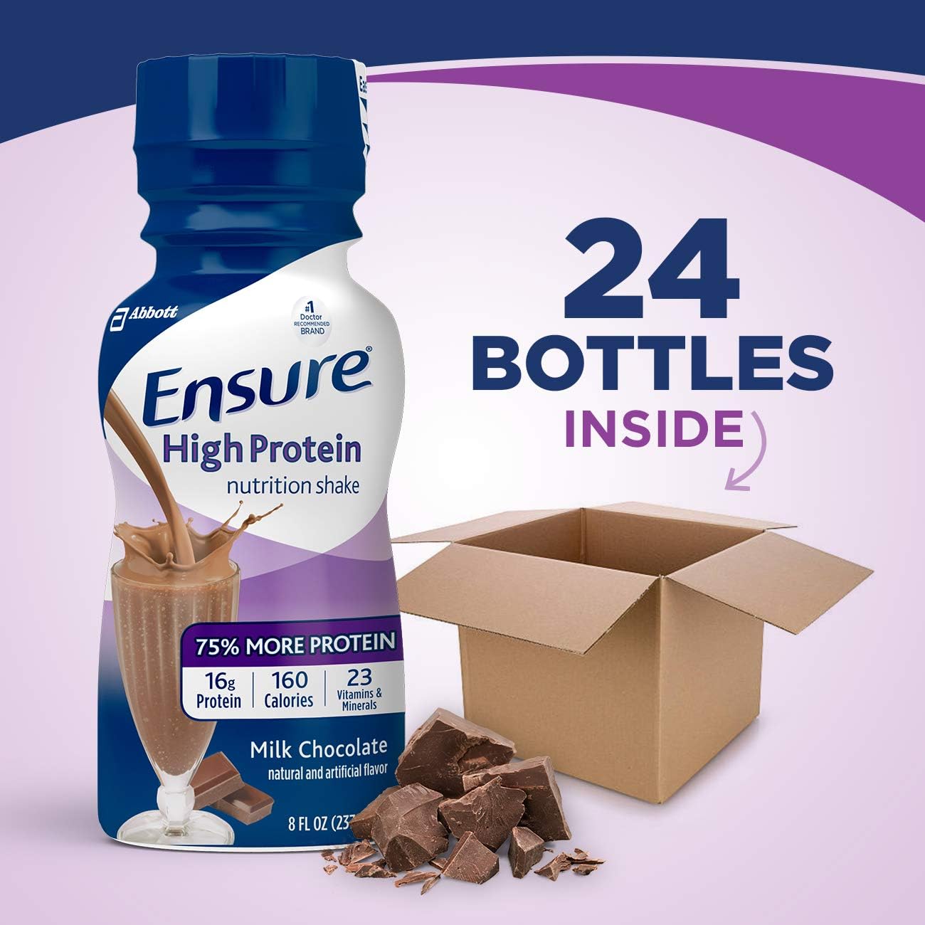 Ensure High Protein Nutritional Shake with 16g of HighQuality Protein