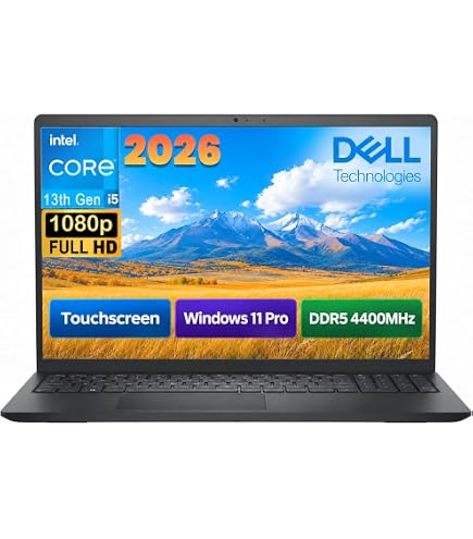 Amazon.com: Dell 15 DC15250 FHD 120Hz Laptop, 16GB DDR5, 512GB SSD