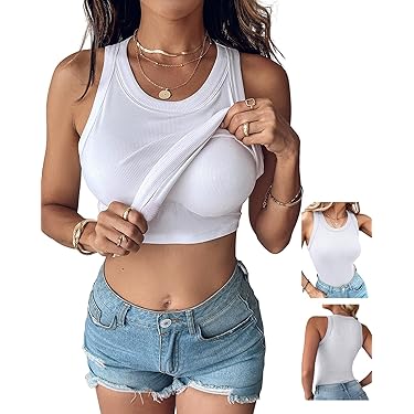 Camiseta Sin Mangas De Mujer Grafita OZONEE Z/D1020 | OZONEE