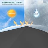 YITAHOME 3x3 Meter Instant Heavy Duty Pop Up Gazebo Canopy Tent view 5