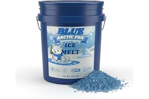 Home and Country USA Blue Artic Fox CMA Ice Melt 8 lb Pet Safe De-Icer Works in Extreme Winter Conditions Safe for Driveways, Sidewalks & Steps