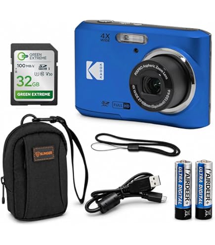 Amazon.com : Kodak PIXPRO C1 Compact Digital Camera (Black) Bundle