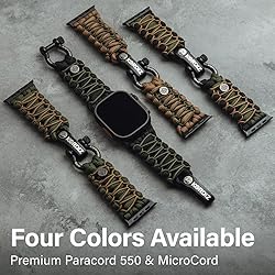 KORDIZ Survivor Pro - Nylon Paracord band for Apple