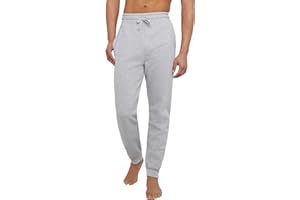 Hanes mens Ecosmart Jogger Sweatpants, Men's Midweight Fleece Lounge Pants, 30.5