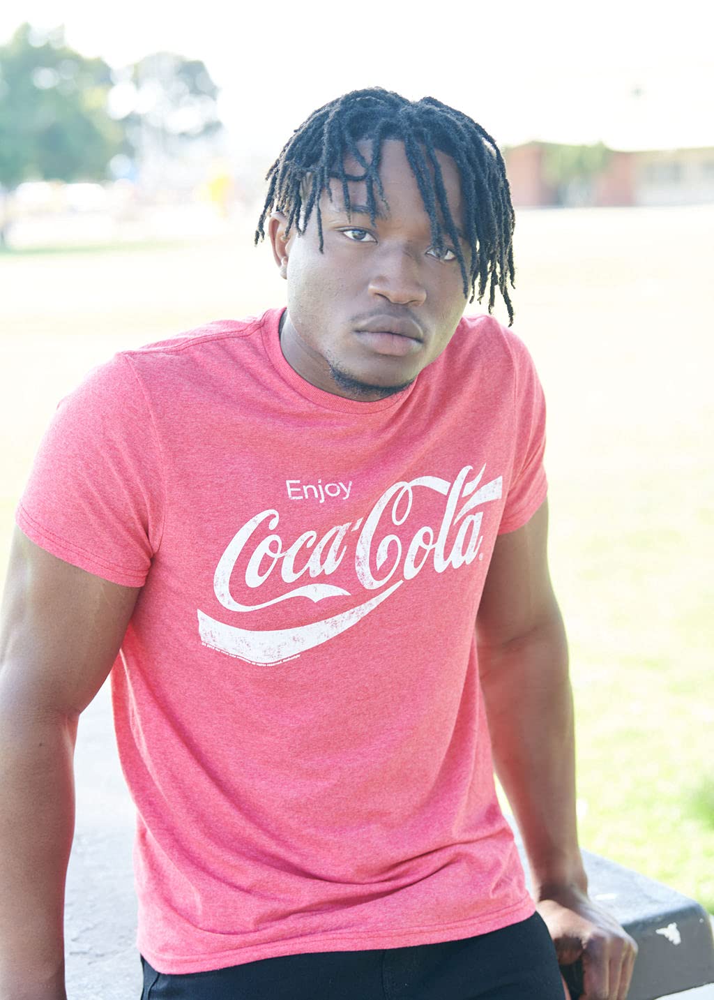 Coca-Cola Coca-Cola Men's Coke Classic Vintage Logo T-shirt