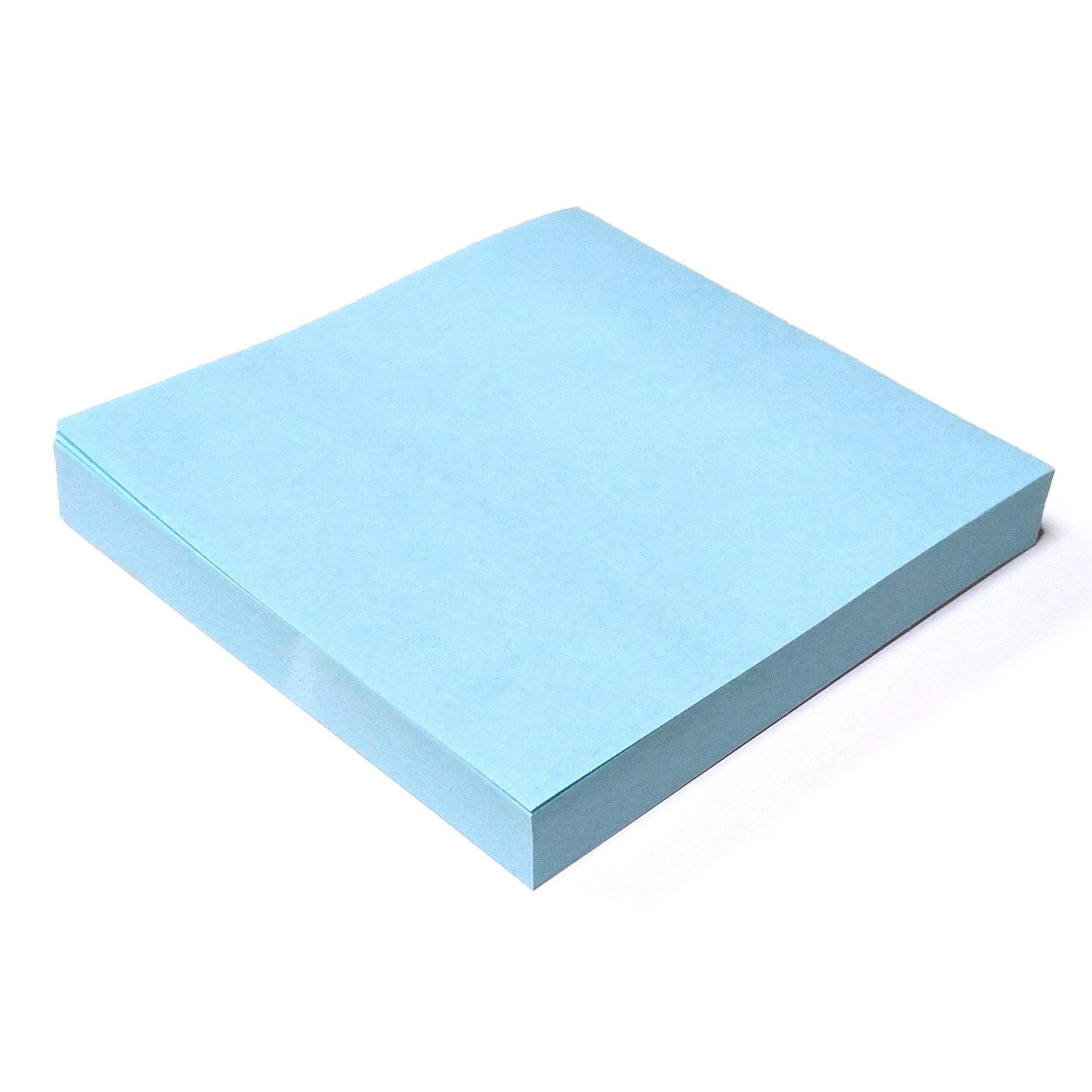 Evergreen Goods 8 Pads Pastel Blue Sticky Notes 76x76mm (3" X 3") 100 Sheets Per Pad, Memo Pads, Removable Self-Sticking Notes for Note Pad Taking, to Do Lists & Reminders for All Occasions