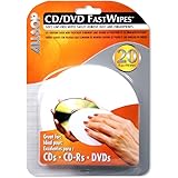 Allsop CD and DVD FastWipes, lint-free wipes for cleaning DVD, CD, PS1, PS2, XBOX & XBOX 360 Discs