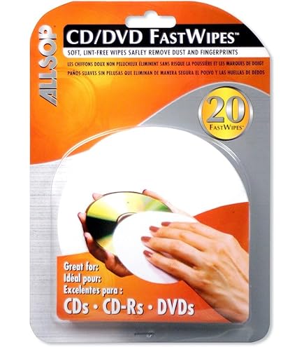 Amazon.com: Premium CD Cleaner Cloth Kit - Compact Disc CD-DVD