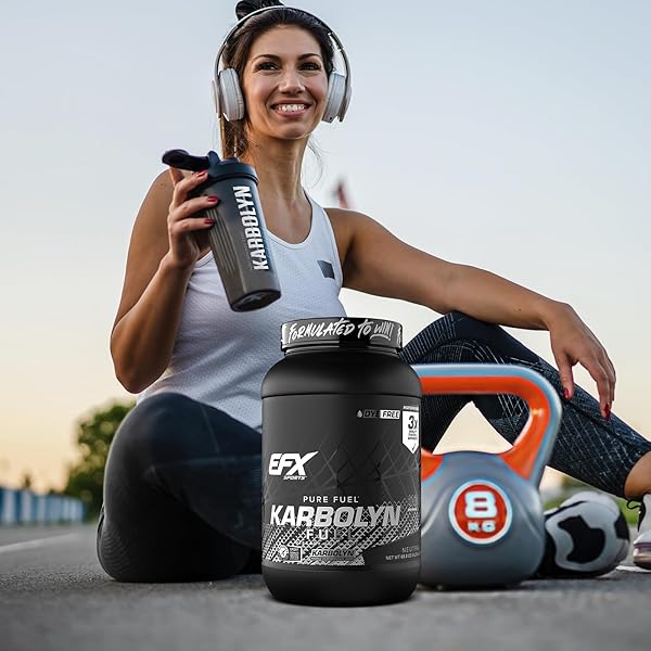 EFX SPORTS KARBOLYN FUEL | FAST-ABSORBING CARBOHYDRATE POWDER | CARB LOAD, SUSTAINED ENERGY, QUICK RECOVERY | STIMULANT FREE | 39 SERVINGS (NEUTRAL)