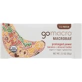 GoMacro MacroBar Organic Vegan Protein Bar Banana &amp; Almond Butter, 2.3 Oz