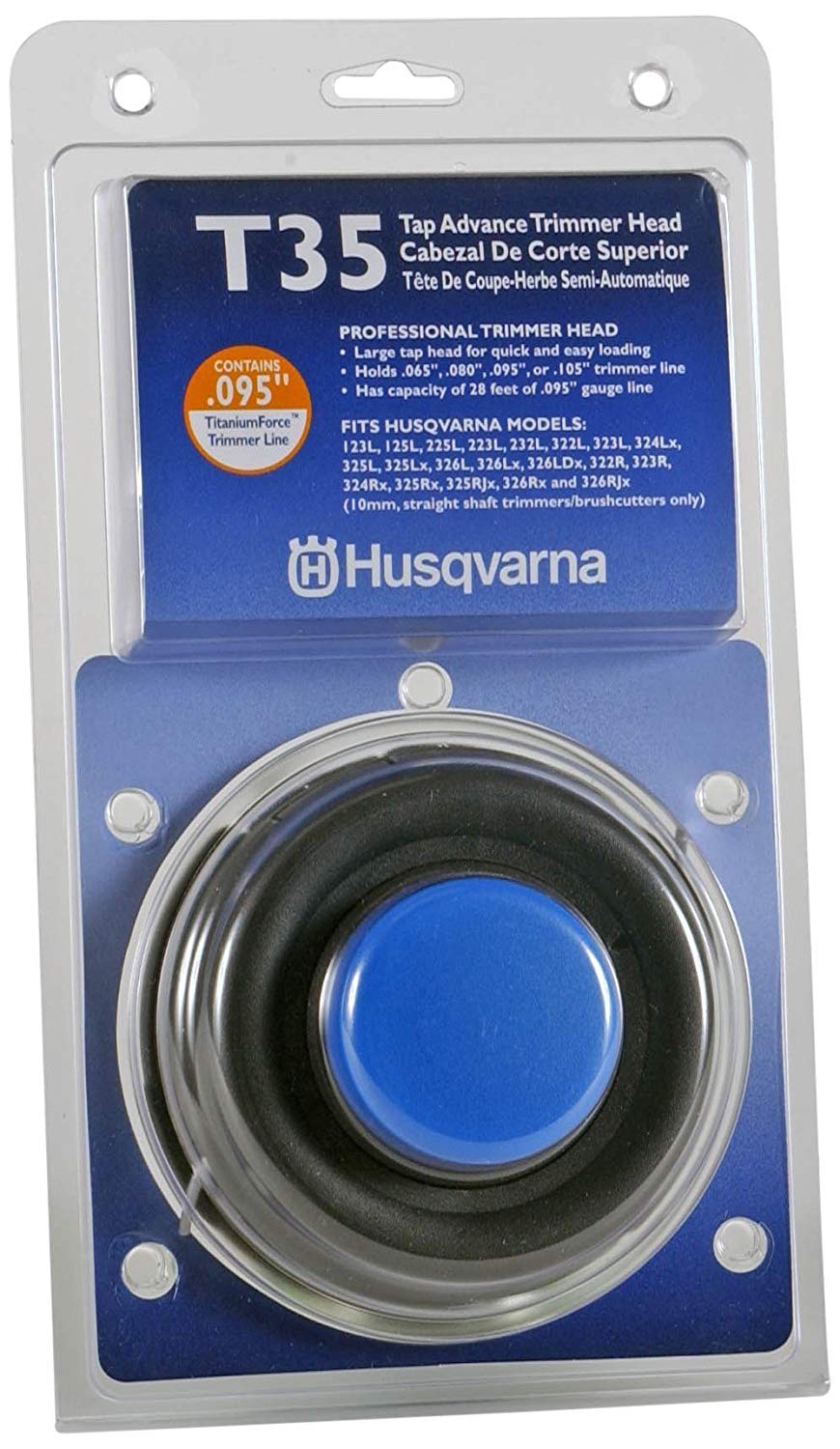 reload husqvarna trimmer head