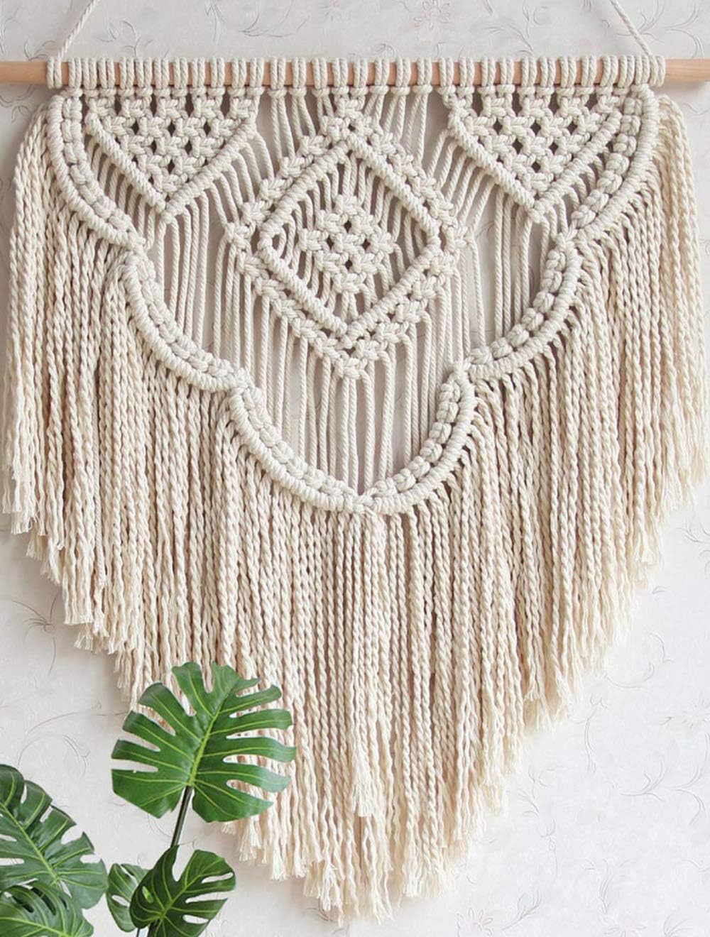 LSHCX Macrame Wall Hanging Bohemian Chic Wall