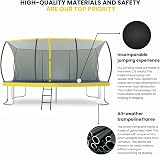 ZERO GRAVITY Ultima 5 Rectangular Trampoline 15ft x 10ft with Safety Net view 4