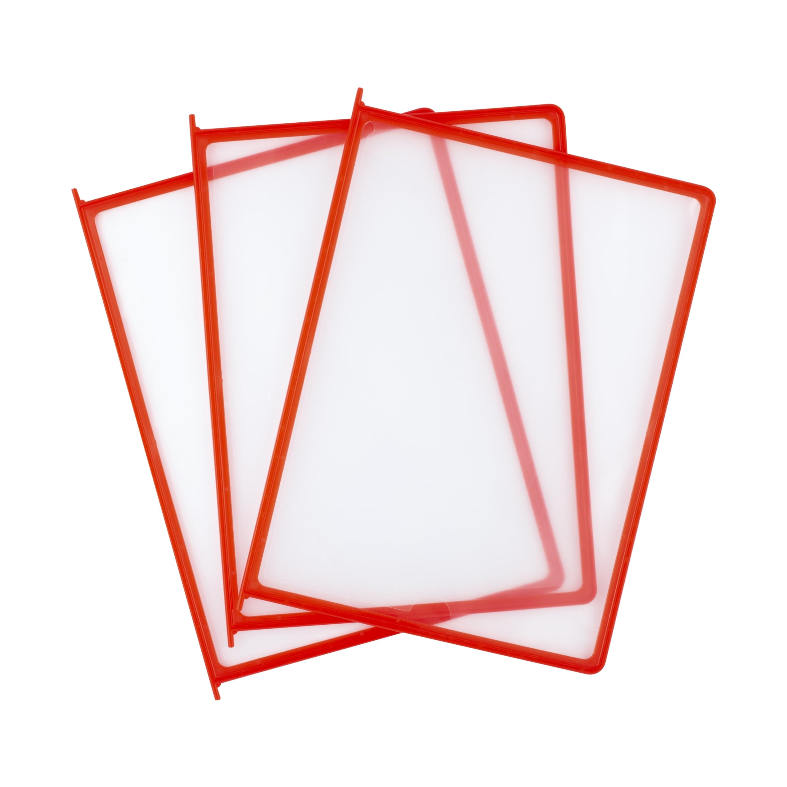 Leviatan Display Panel A4 Polypropylene Pack of 10 Red