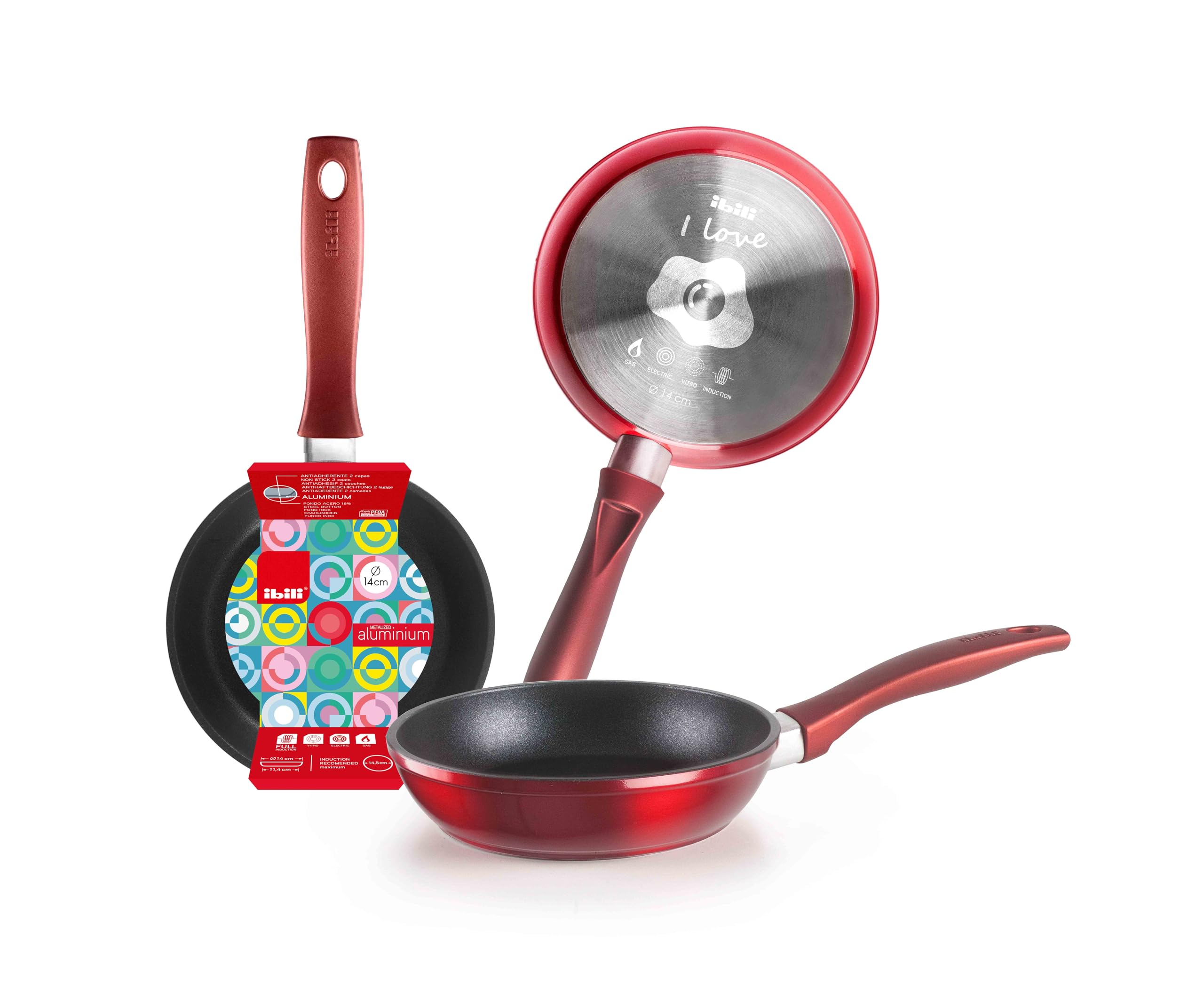 IBILI Sarten Mini Cherry 14 cm