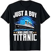 Boys who just Love The RMS Titanic T-Shirt