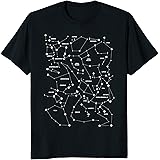 Funny and Cute ShirtsStars Constellation T-shirt T-ShirtOEKO-TEX STANDARD 100