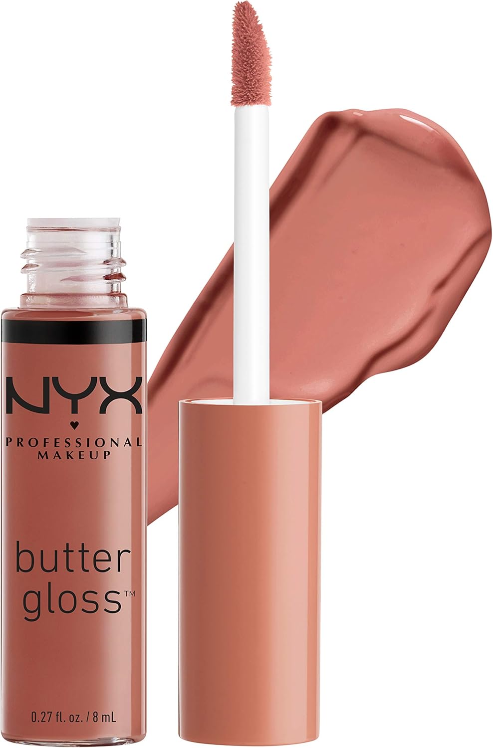 NYX PROFESSIONAL MAKEUP Butter Gloss, Praline, 0.27 Ounce Salud y Cuidado Personal