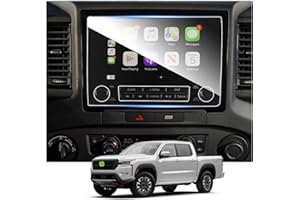 RUIYA Screen Protector for Nissan Frontier 9-inch Radio Touchscreen 2022-2024 Nissan Frontier Accessories 9HD Tempered Glass Compatible with 2022 2023 2024 Nissan Frontier S/SV/Pro-X/Pro-4X