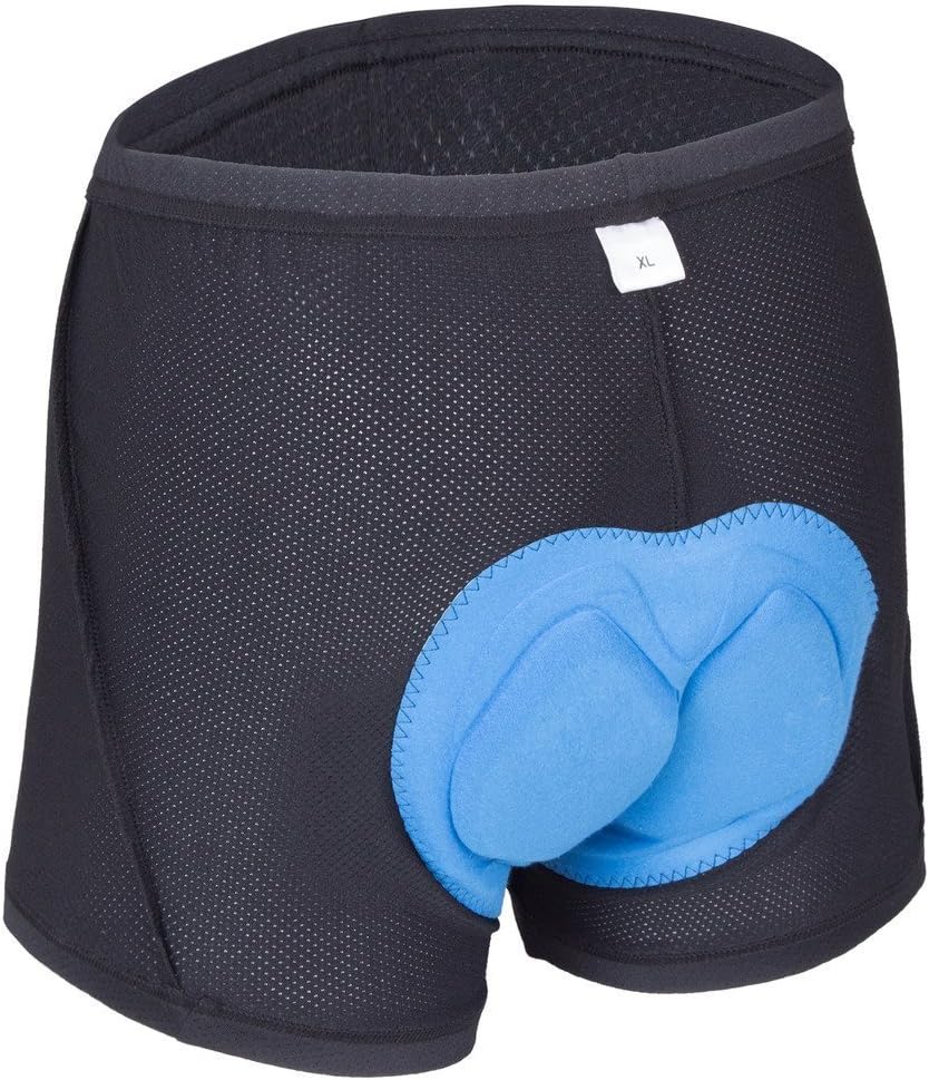 ANGTUO Men's 3D Padded Cycling Bike Bicycle Underwear Shorts Pants