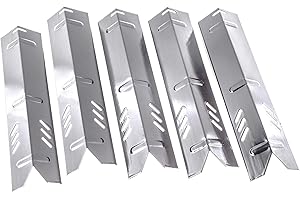 BBQration 15" Heat Plates for Dyna Glo DGB515SDP DGF510SBP DGF510SSP Replacement Parts for Uniflame GBC1059WB GBC1059WB-C, Backyard BY13-101-001-13 GBC1355W GBC1461W GBC1555WC