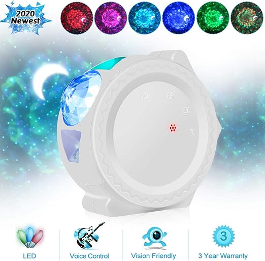 Starry Sky Proyector LED Nebula Nube Noche Luz 6 Colores Ocean ...