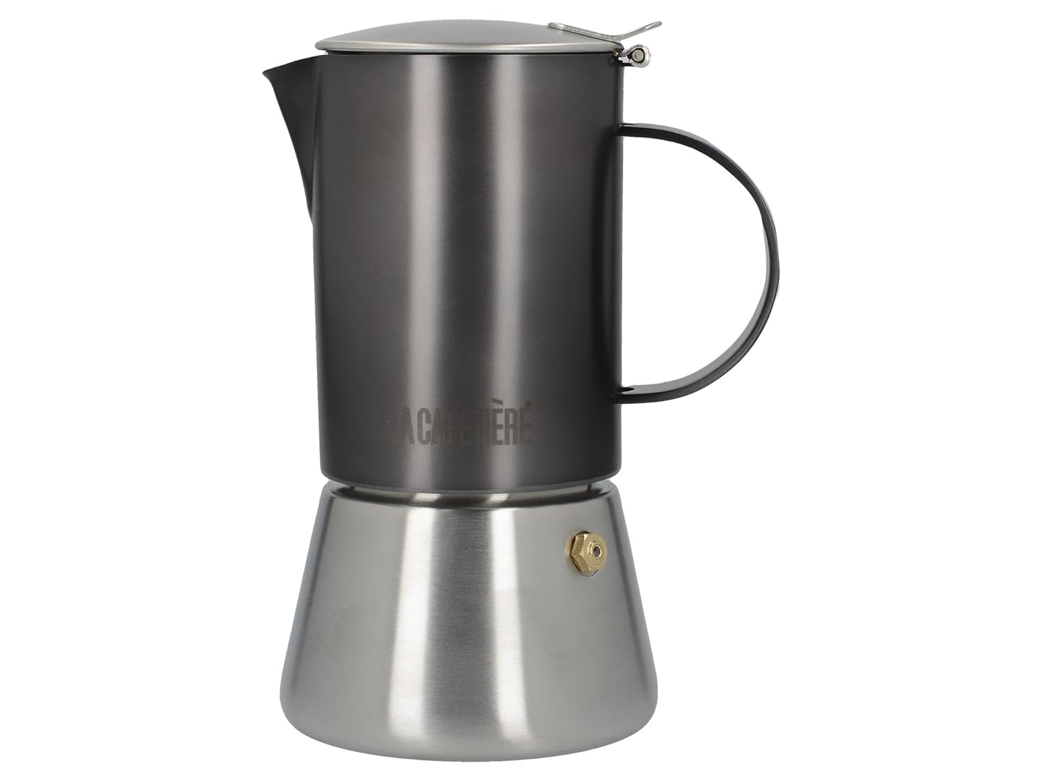 La Cafetière Edited InductionSafe Stainless Steel Stovetop Espresso