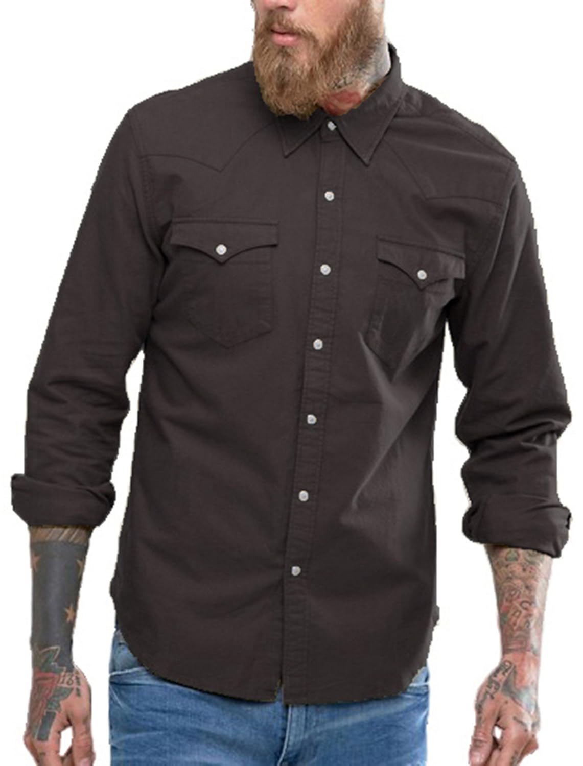 nxtskin men's cotton full sleeve shirt