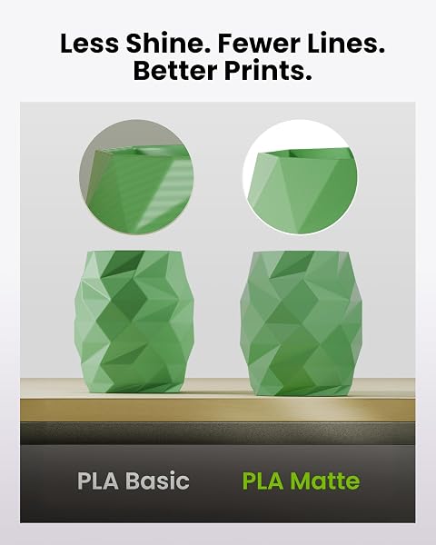 MARSWORK PLA MATTE REFILL FILAMENT 4-PACK BUNDLE (4KG/8.8LBS) FOR REUSABLE SPOOLS, 1.75MM SPOOL-LESS BULK PLA 3D PRINTING FILAMENT, COMPATIBLE WITH BAMBU LAB 3D PRINTERS – BLACK X 4