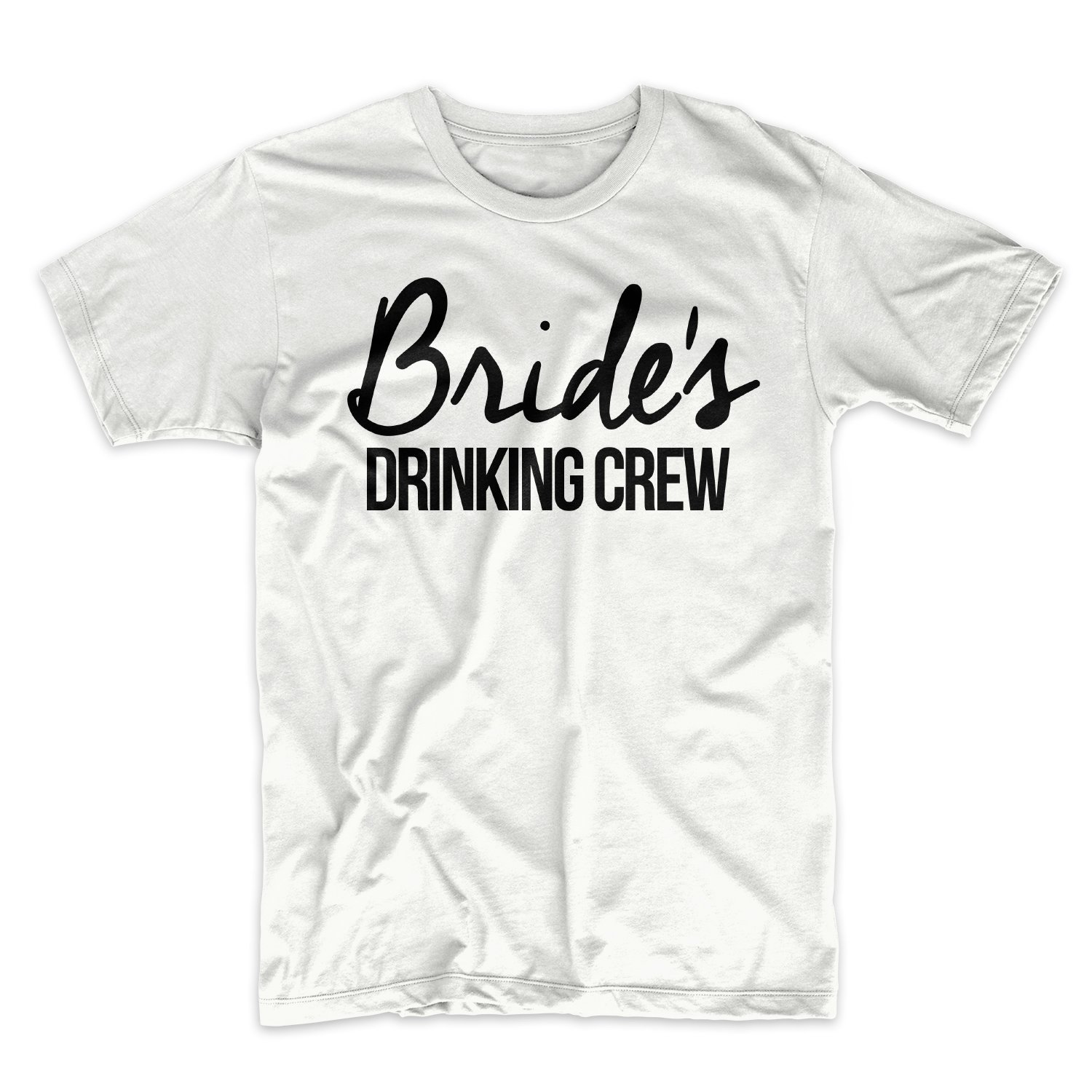 Bride S Drinking Crew Bridal Shower T Shirt X 8099 Jznovelty