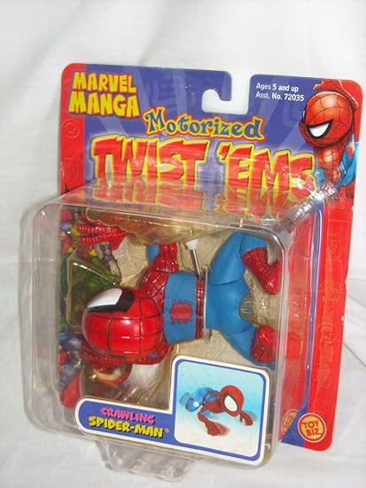 crawling spiderman toy
