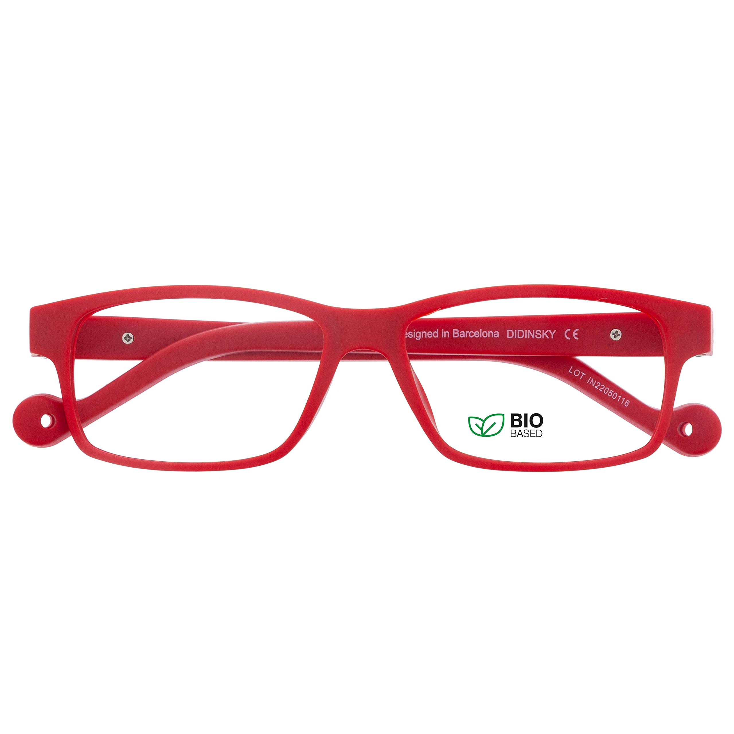 DIDINSKY CherryDIDINSKY readers presbyopia reading glasses anti blue light for men and women. Rubber touch, flexible temples and anti-reflective lenses. Cherry +1.5 - THYSSEN BIO