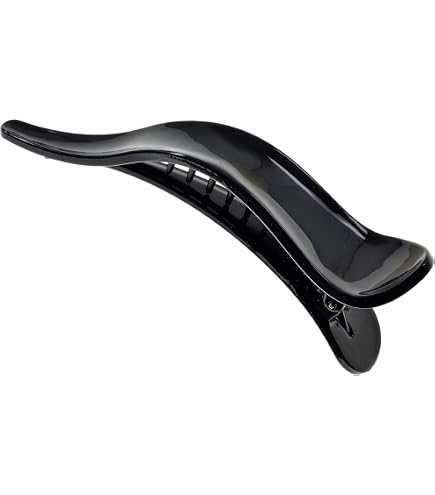 Ficcare Glamorous Black Maximas Hair Clip Large Maximas Silky 1 | Ficcare main image 3