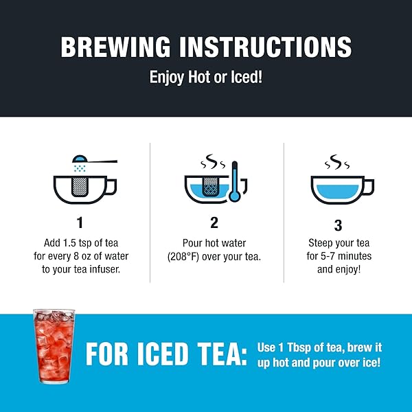 TIESTA TEA – CITRUS SUNBURST, LOOSE LEAF, TROPICAL CITRUS HERBAL TEA, PREMIUM NON-CAFFEINATED FRUIT BLEND, MAKE HOT OR ICED, BREWS UP TO 50 CUPS, 5.5 OUNCE REFILLABLE TIN