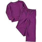 blibean Teen Girls Pant Sets Comfy Knit Clothes Outfits Fall Clothing Size 4-13 Years