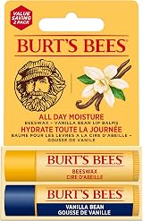Burt's Bees Lip Balm Multipack Beeswax Peppermint Vanilla Bean 2x4.25g