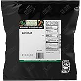 Frontier Co-op Garlic Salt, 16oz | Coarse-Ground Savory Blend for Meat, Seafood, Vegetables, Soups &amp; Stews, Kosher, Bulk Spice