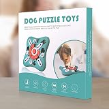 LUKITO Dog Puzzle Toy Slow Feeder Interactive Treat Squeaky Green view 6