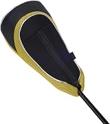 Andux Golf 460cc Driver Fairway Wood Head Covers Set of 3 Yellow view 5