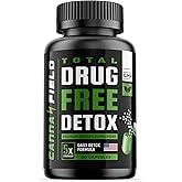 CANNA FIELD Detox and Liver Cleanse - USA Made - 5-Days Natural Toxins Remove – Best Pills to Pass Test - Premium Detox Supplement - 30 Capsules