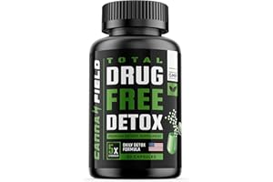 CANNA FIELD Detox and Liver Cleanse - USA Made - 5-Days Detox - Natural Toxins Remove - Premium Detox Supplement - 30 Capsules