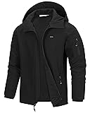 33,000ft Men's Hooded Softshell Jacket Waterproof