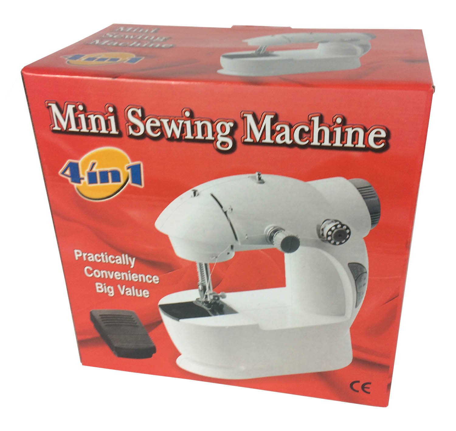 Hyfive® Mini Sewing Machine Electric Twin Speed Portable Mini Stitch Sewing Machine Battery