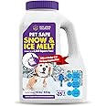 Pet Safe Snow & Ice Melt | Eco Living Solutions | Calcium Chloride | Works Under -25 °F | Safe for Concrete Driveway and Roof