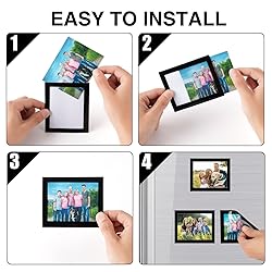 STTMGN Magnetic Picture Frames with Black