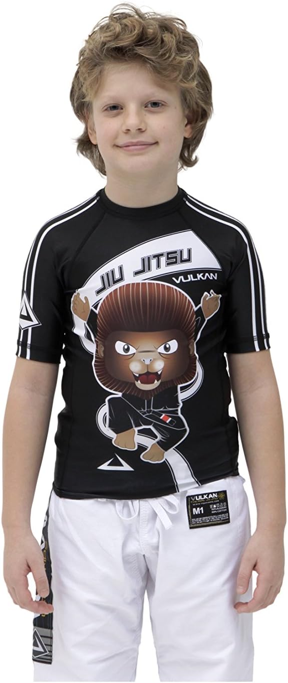 Vulkan Fight Company Jump Short Sleeve Kids Rashguard