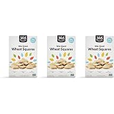 365 by Whole Foods Market, Bite Sized Wheat Squares Cereal, 14 Ounce (Pack of 3)