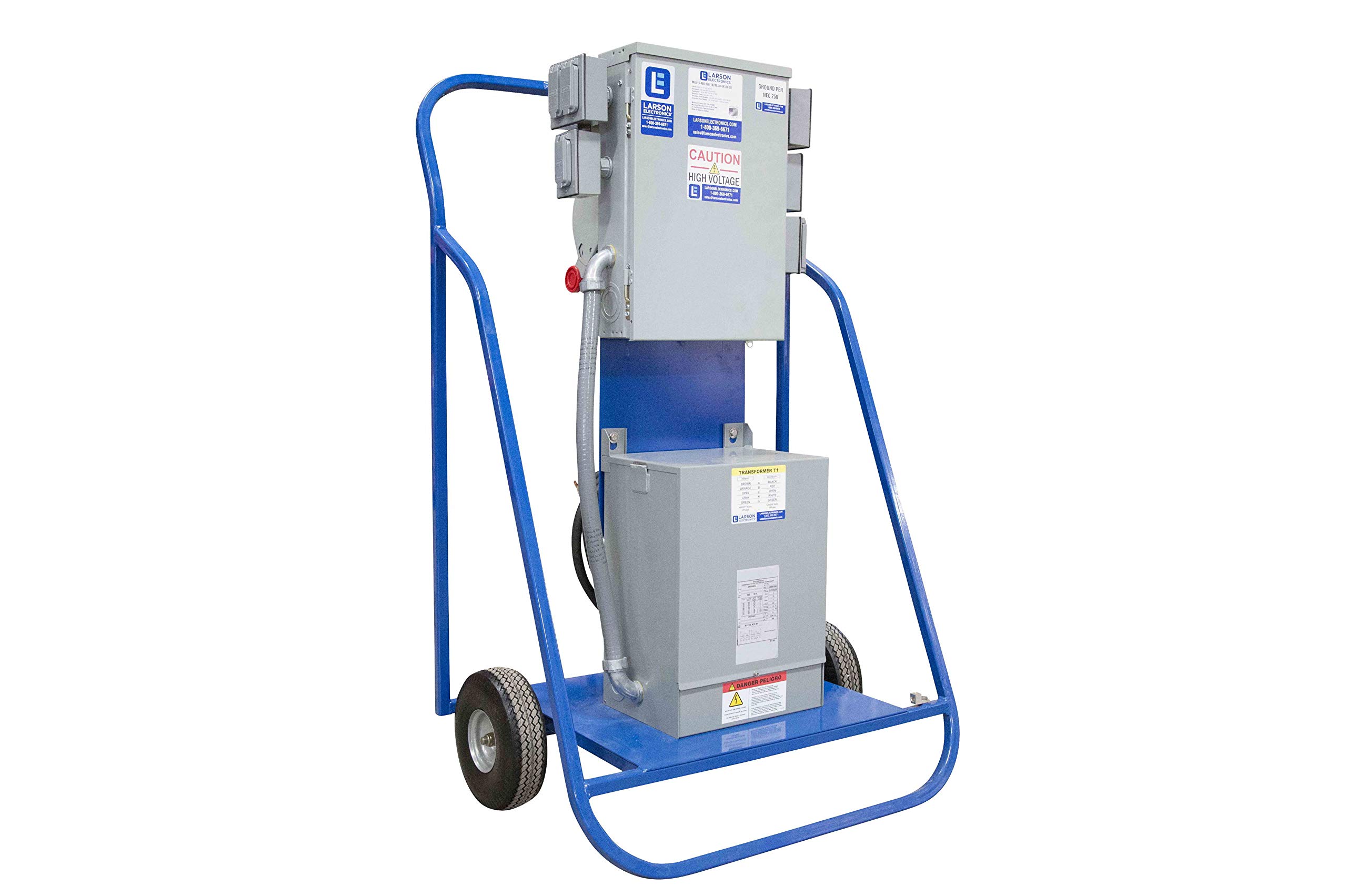 15KVA Temporary Power Distribution - 480 Volt - (1) 240V 30A & (6) 120v GFCI Outlets