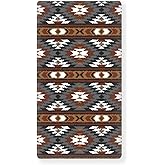 Streeyiu Southwest Baby Crib Sheets for Boys Girls Aztec Themed Fitted Crib Sheet for Standard Crib and Toddler Mattress Brown Baby Mattress Sheets Toddler Bed Sheet 52x28x8 in